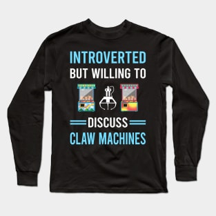 Introverted Claw Machine Crane Long Sleeve T-Shirt